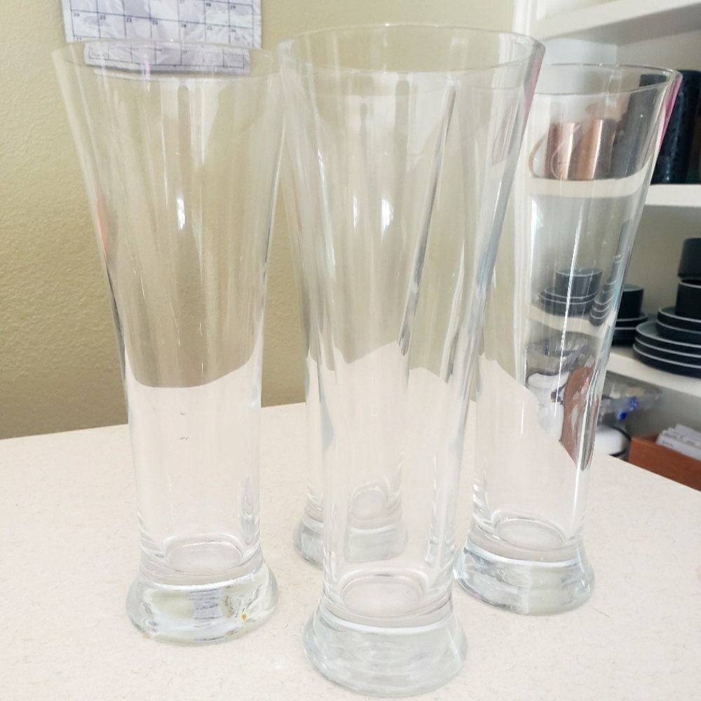 Set of 4 Pilsner Glasses